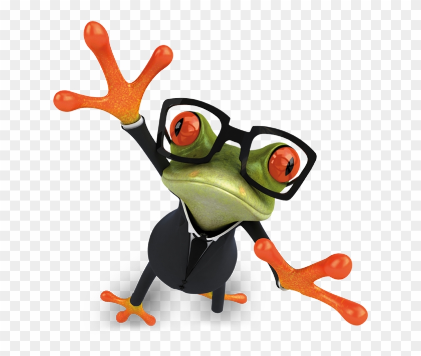 Tree Frog True Frog System Technology - Frog With Glasses #1318390