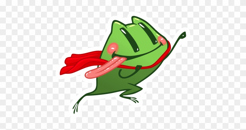 Cute Frog Sticker For Imessage - Frog #1318424