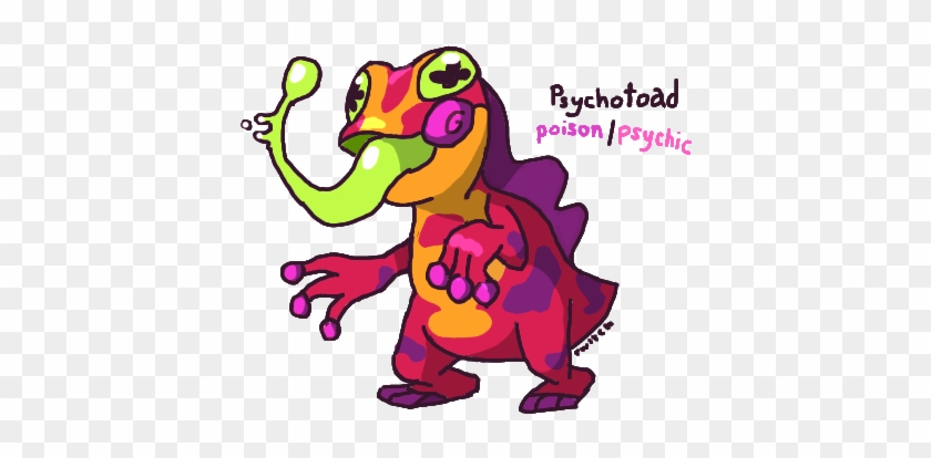 Fakeathon Day - Poison Psychic Pokemon #1318466