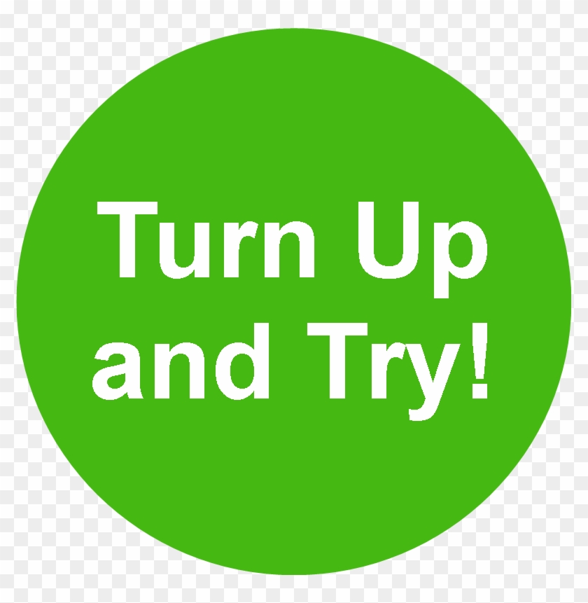 Svw 2013 Logo Turn Up And Try Find An Opportunity Volunteer - Turn To Open Signs - Clockwise #1318608