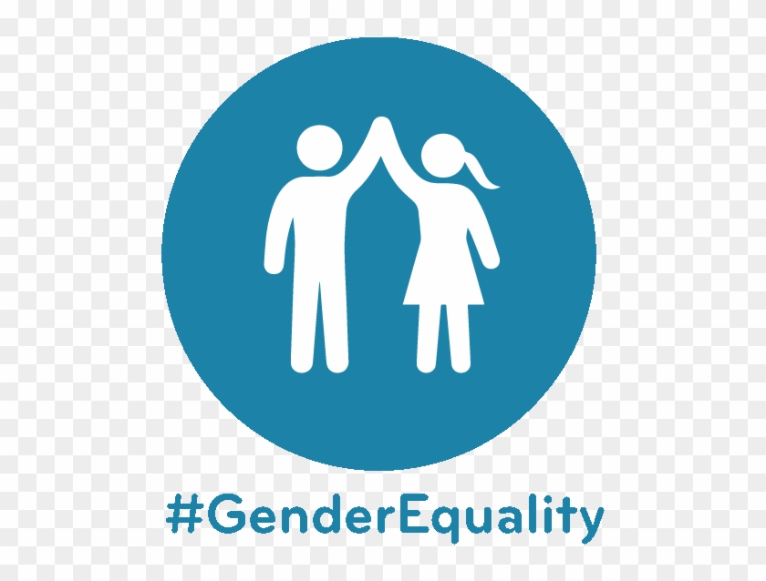 #genderequalityblue Gender Equality - Illustration #1318728