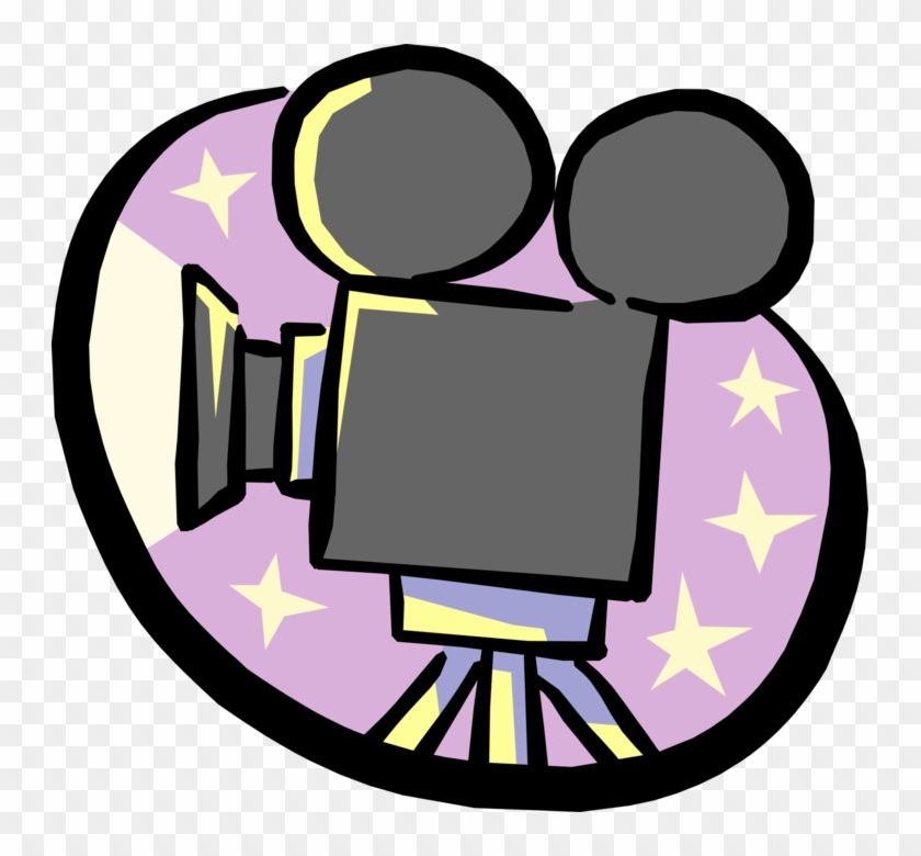 Vector Illustration Of Filmmaking And Video Production - Movie Clipart #1318780