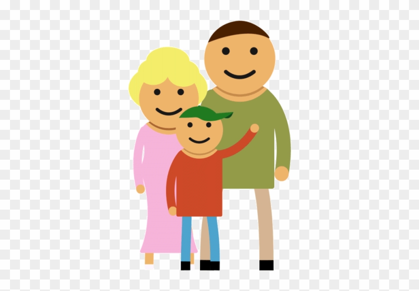 Cartoon Pictures Of Family - Happy Family Animated Gif - Free Transparent  PNG Clipart Images Download