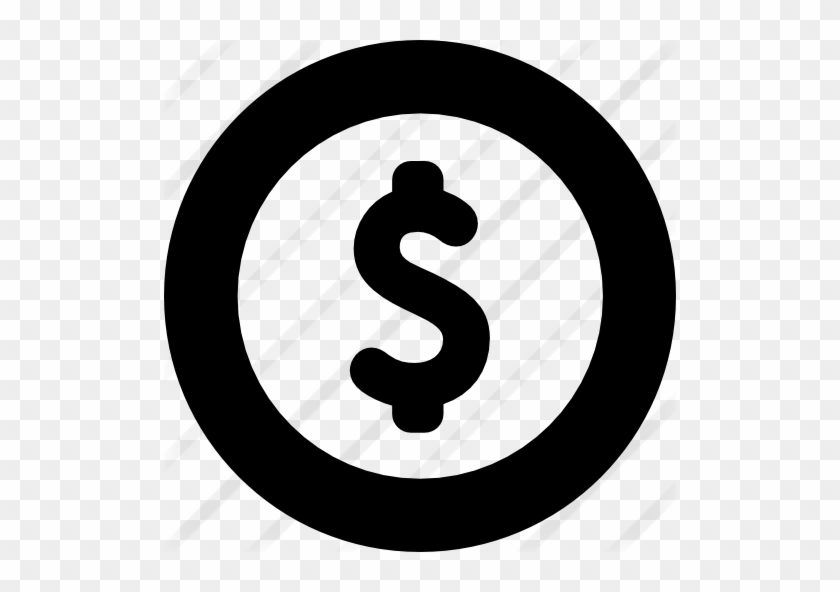 Dollar Symbol Inside Circle - Referral Fee #1318954