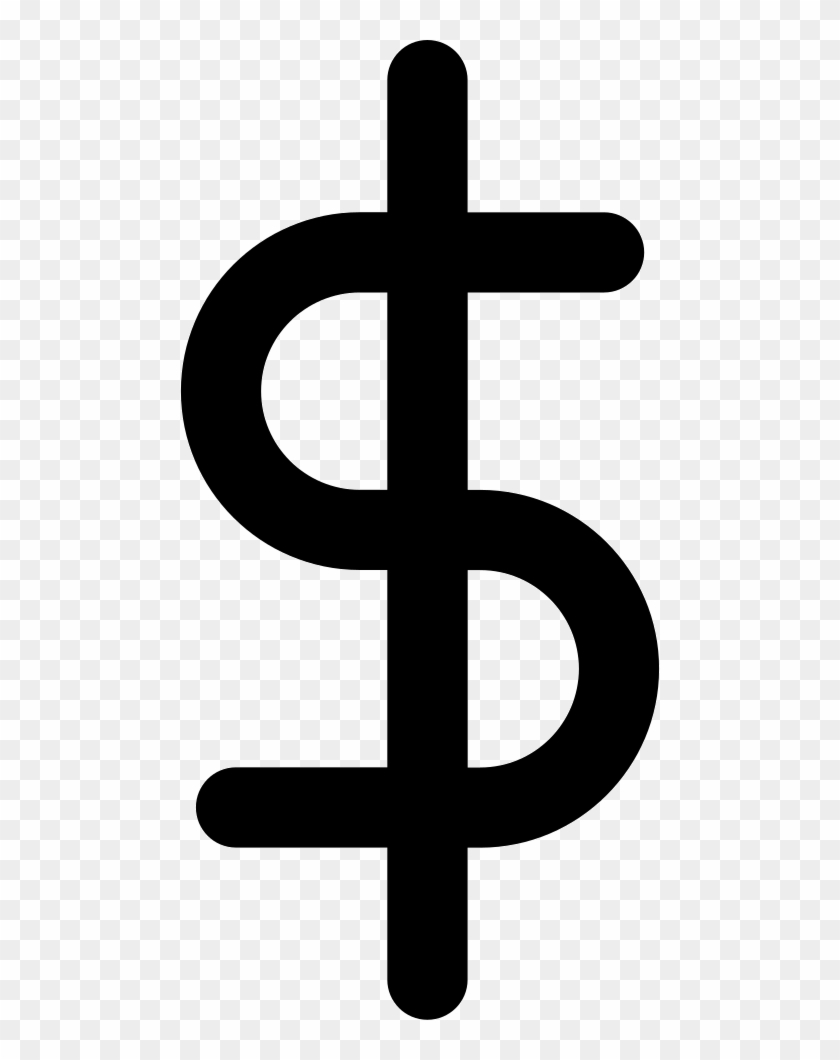 Dollar Symbol Of Currency Comments - Cross #1318955