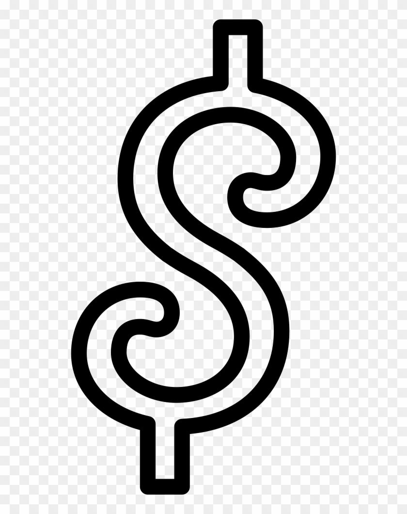 Rounded Dollar Symbol Comments - Dollar Sign #1318960