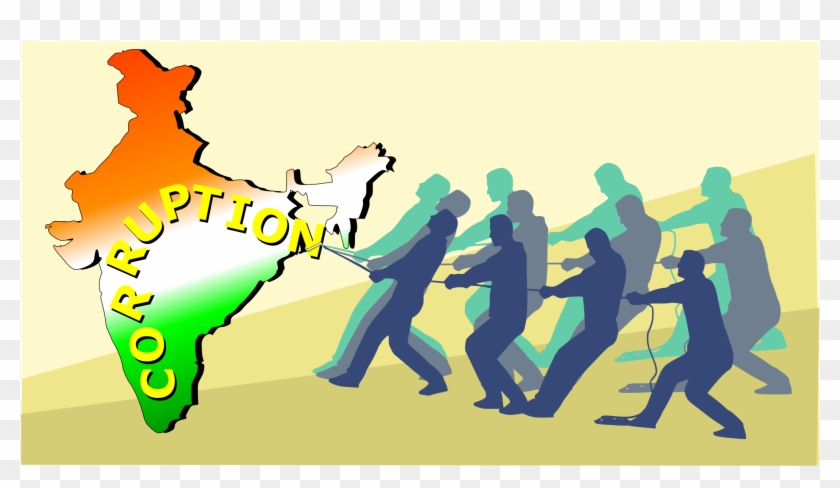 Big Image - Cartoon On Corruption Free India #1319209