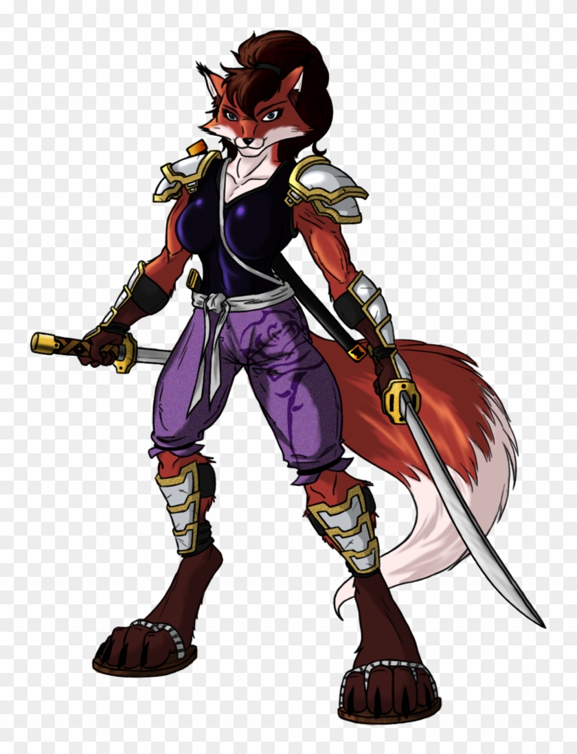 Foxy Warrior Ninjara By Elden-rucidor - Teenage Mutant Ninja Turtles Ninjara #1319279