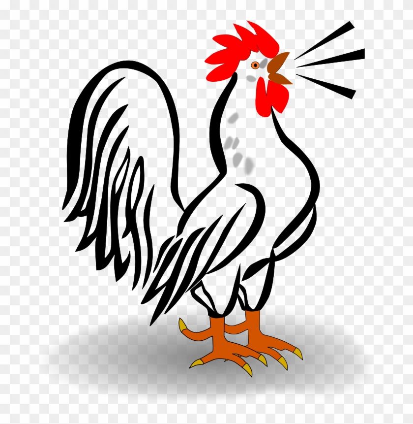 Free Vector Hahn - Rooster Clipart Free #1319316