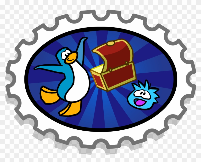 Treasure Box - Club Penguin Stamps #1319373