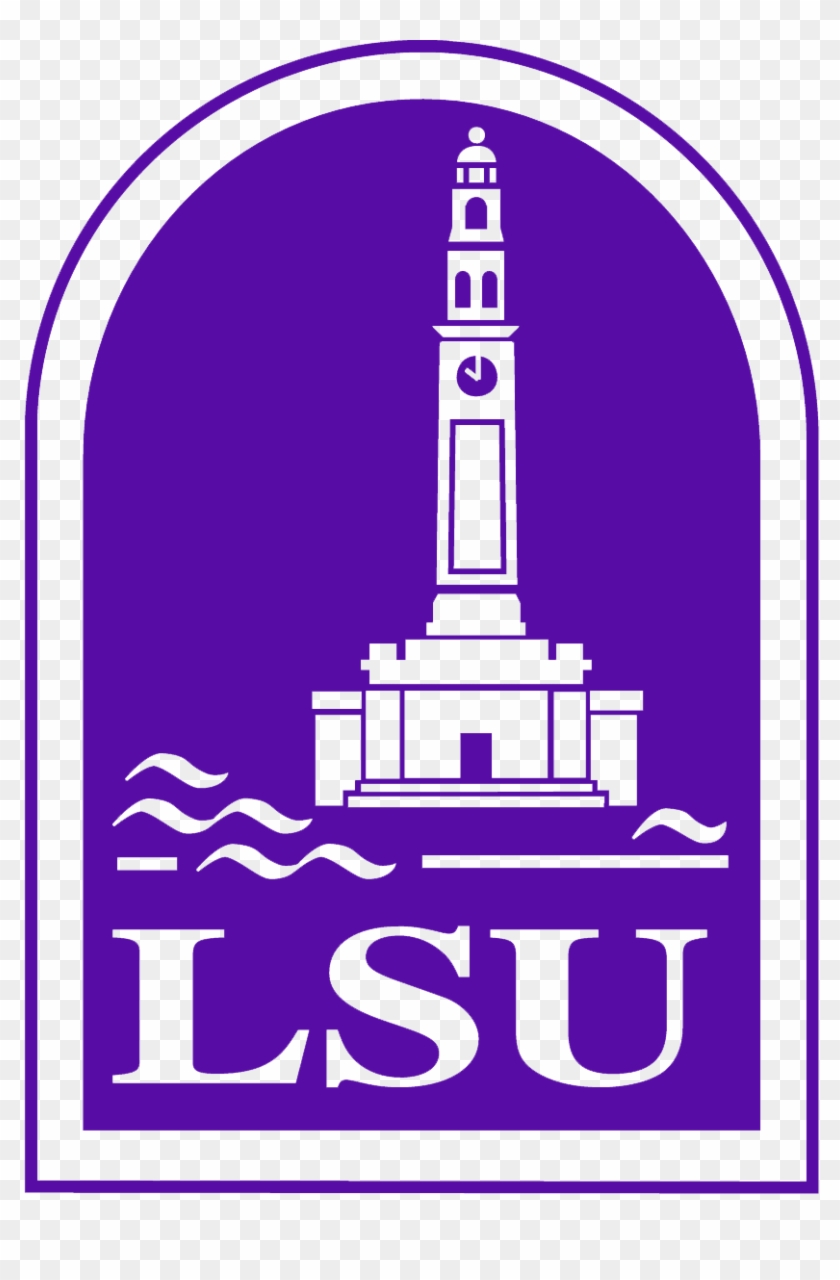 Lsu - - Lsu Tigers Logo Decal, Purple #1319516