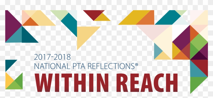 Reflection Clipart Pta Art - Pta Reflections 2017 2018 Theme #1319546