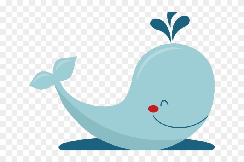 Whale Clipart Vector - Baby Whale Clip Art #1319563