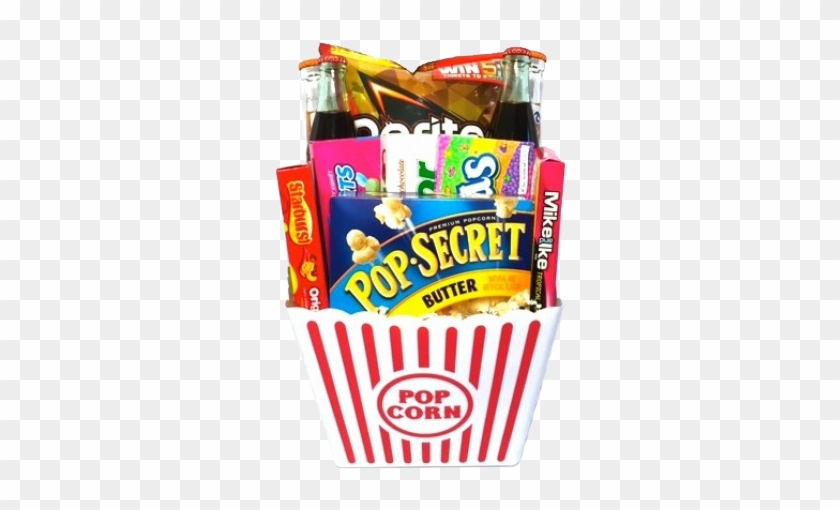 Movie Night Gift Basket - Movie Night Gift Basket #1319777