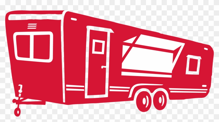 Food Trucks And Trailers How To Draw A Truck And Trailer - Hat Creek Burger #1319854