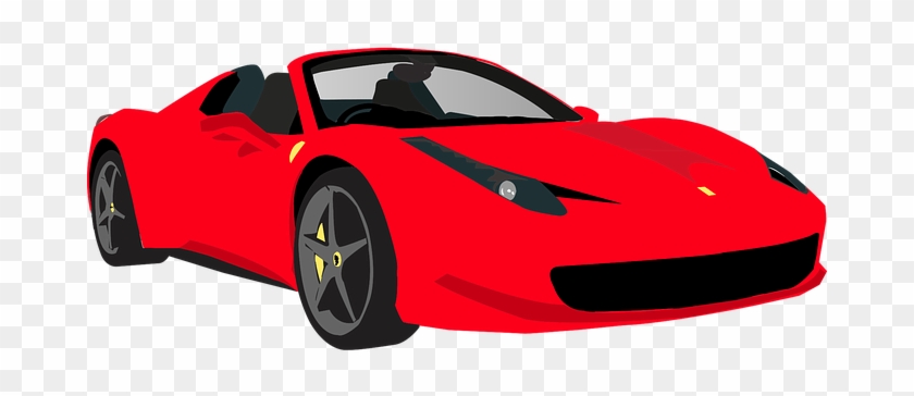 Sportscar Car Sports Racing - Ferrari Car Clipart Ong #1319858