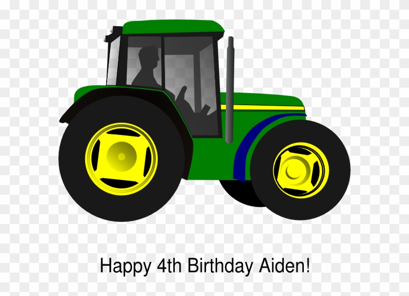 John Deere Tractor Clipart .png #1319920