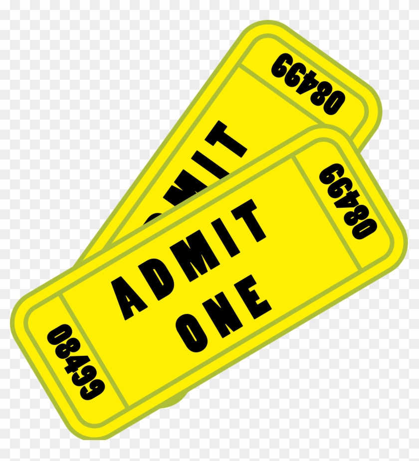 Ticket Concert Animation Clip Art - Cartoon Movie Tickets Png #1319952