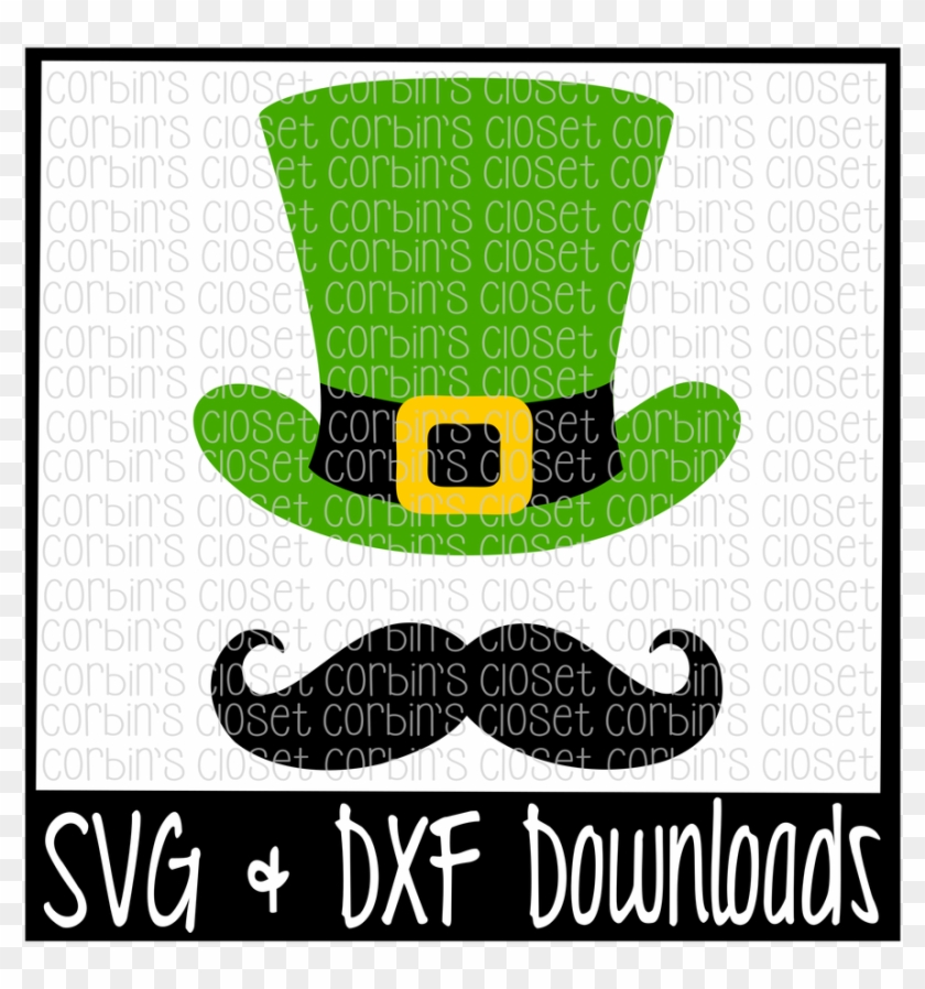 St Patricks Day Svg * Top Hat And Mustache * Leprechaun - Coffee Cup #1319954
