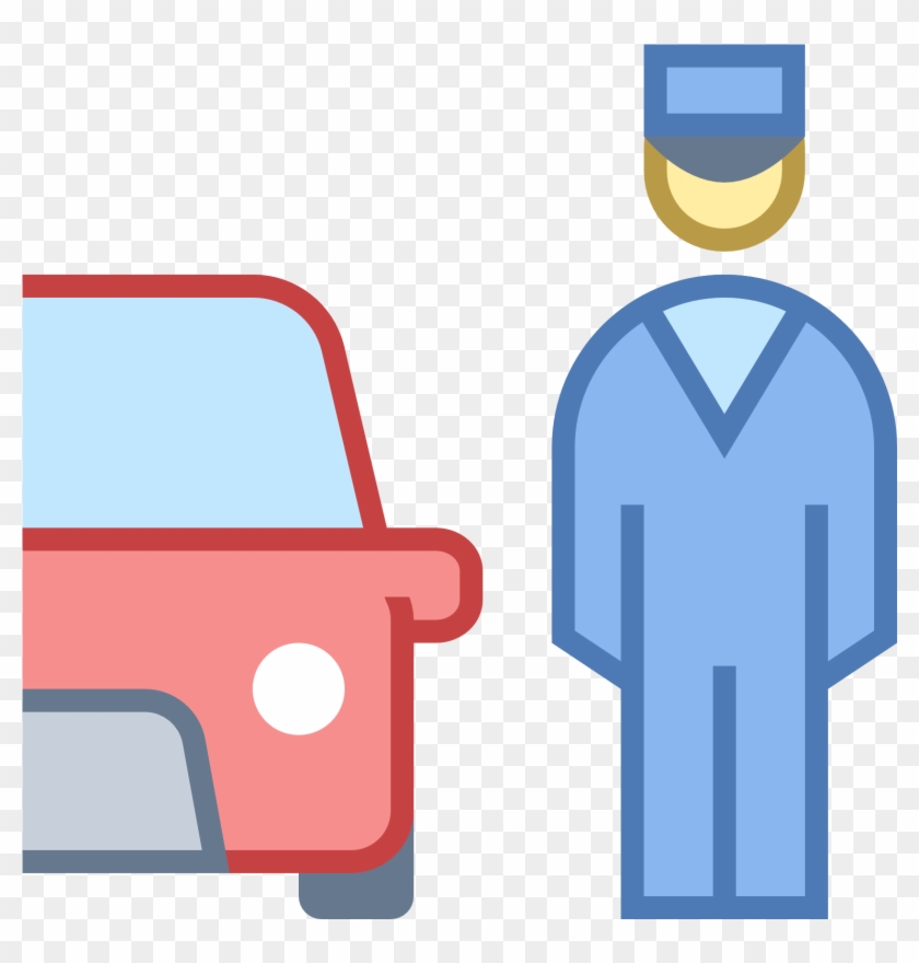 Valet Parking - Parking Man Icon #1319960