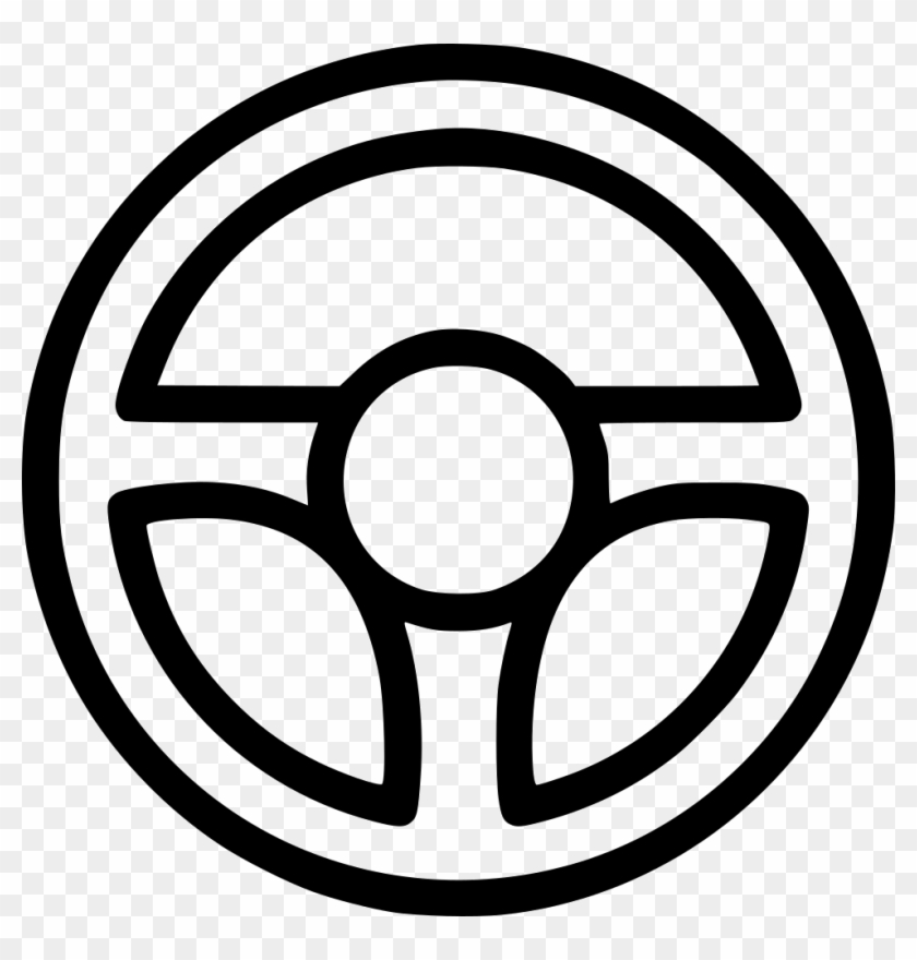 Steering Wheel Car Navigation Driving Comments - Steering Wheel Icon Png #1320041