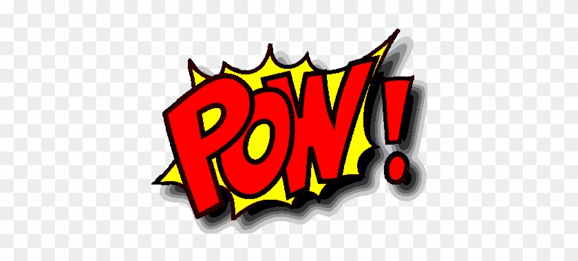 Clip Art Pow - (d Pin) 25mm Lapel Pin Button Badge: Pow! Comic Book #1320170