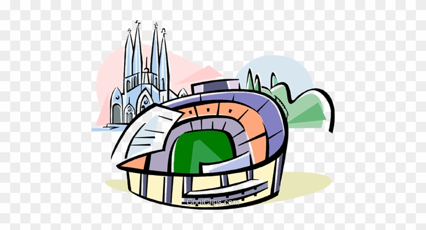 Stadium Clipart Transparent - Barcelona Stadium Clipart #1320440