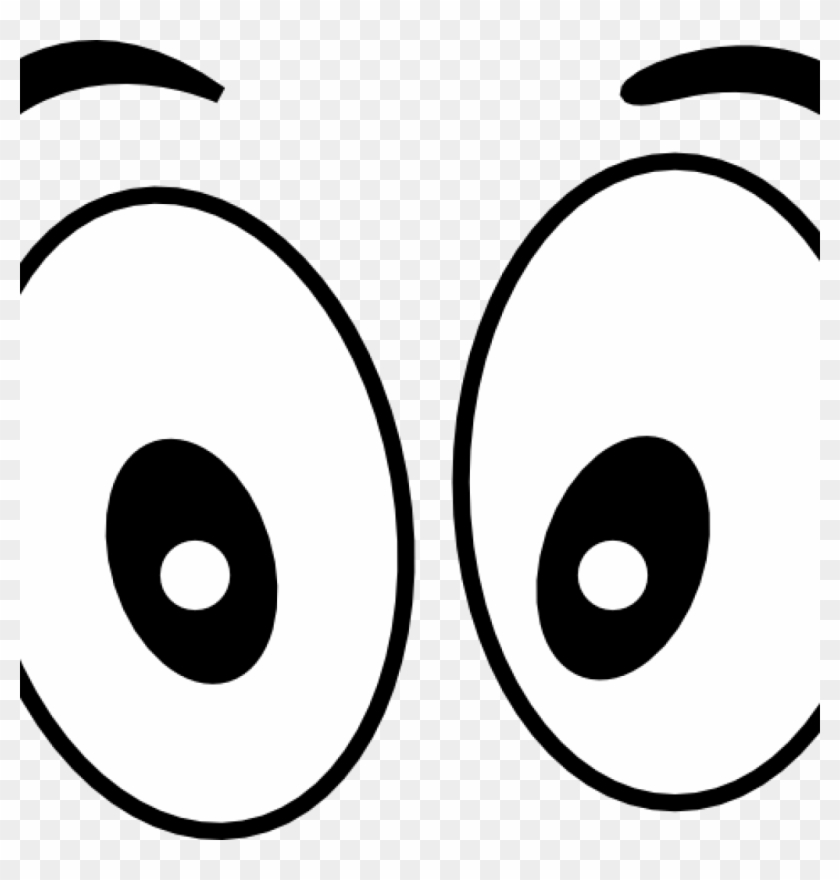 Eyes Clipart Black And White Pair Of Eyes Clipart Black - Clip Art Smiling Eyes #1320452