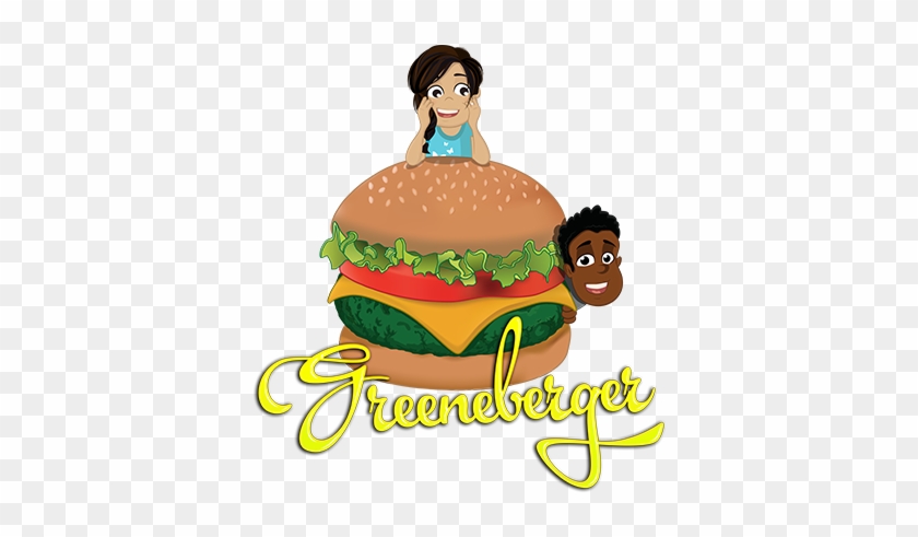 Veggie Burger Clipart Berger - The Logonom #1320522