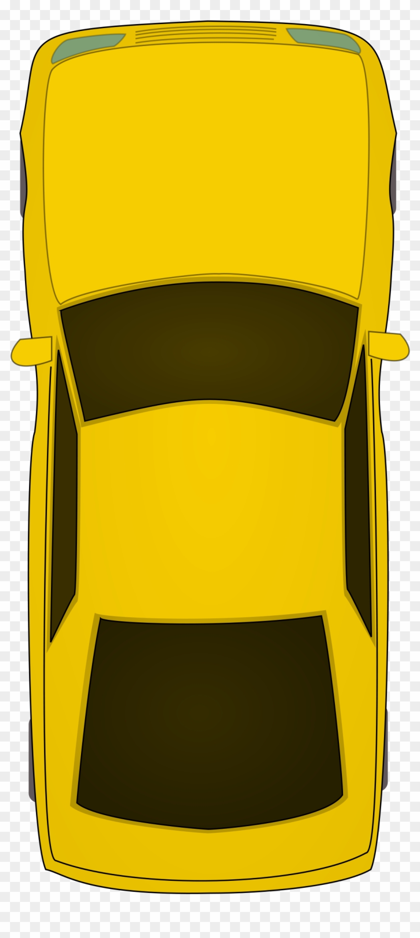 Car Clipart Aerial View - Car Clipart Top View Png #1320546