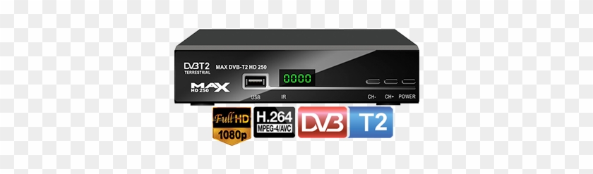 Max Hd250 Tuner Dvb-t/t2 Ev104 - Full Hd 1080p #1320628