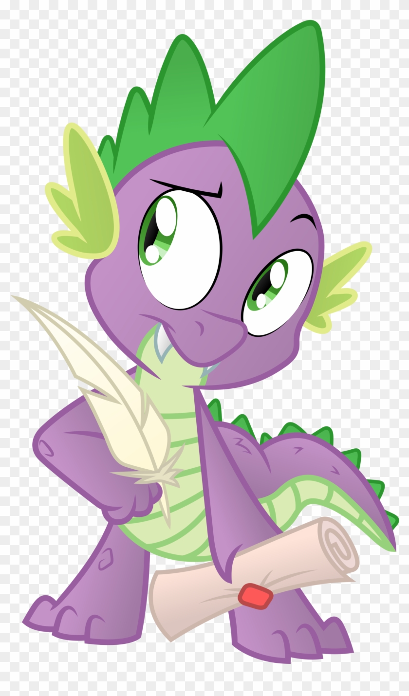 Spike Sketch, Vectored By Dipi11 - Spike The Dragon Angry #1320744
