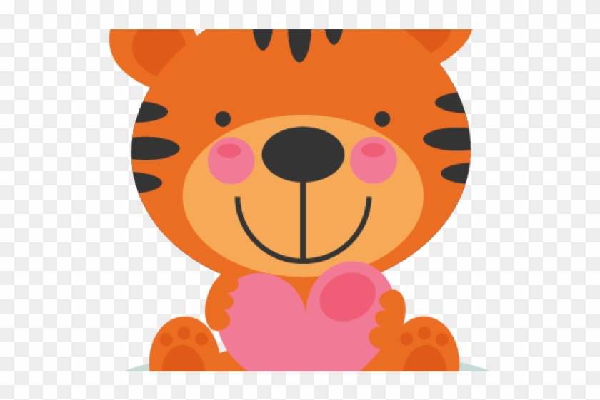 Cute Tiger Clipart - Jungle Animals Png #1320757