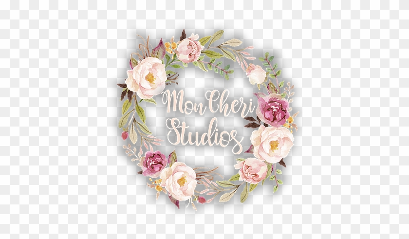 Mon Cheri Studio's Wedding Planner Florida Logo - Garden Roses #1320809