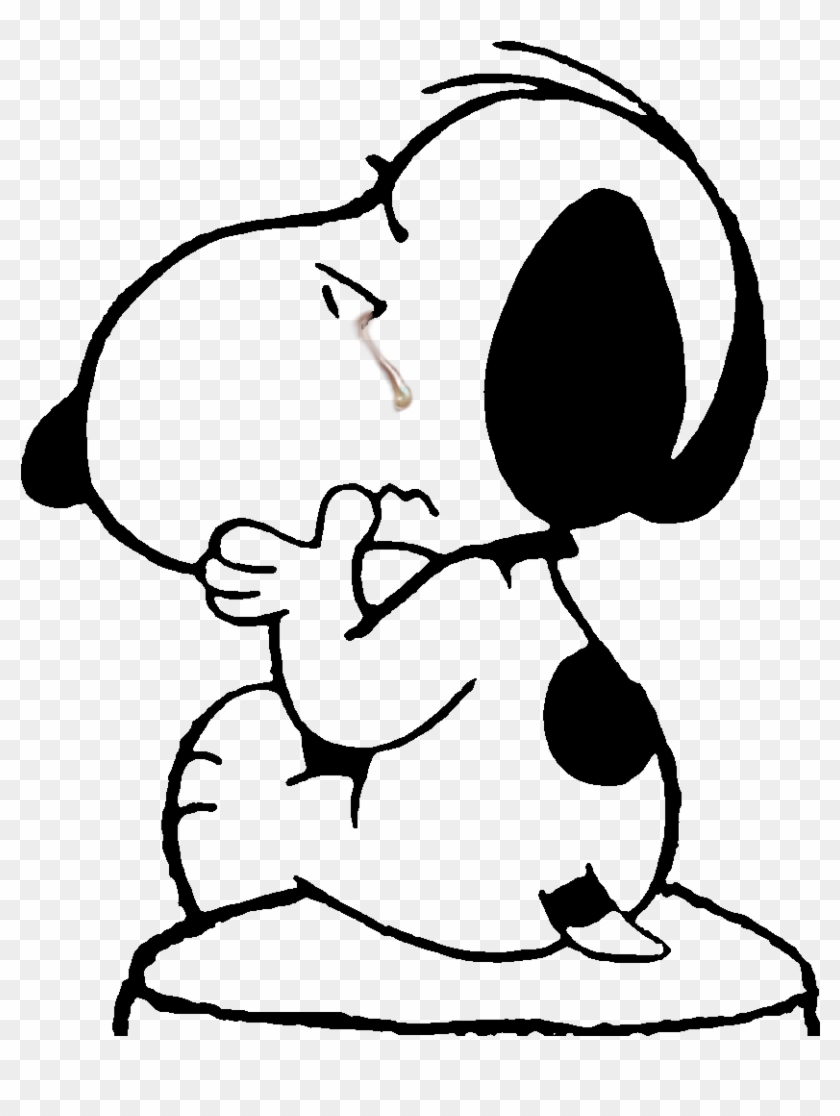 Snoopy Crying By Bradsnoopy97 Snoopy Crying By Bradsnoopy97 - Snoopy Crying Png #1320906