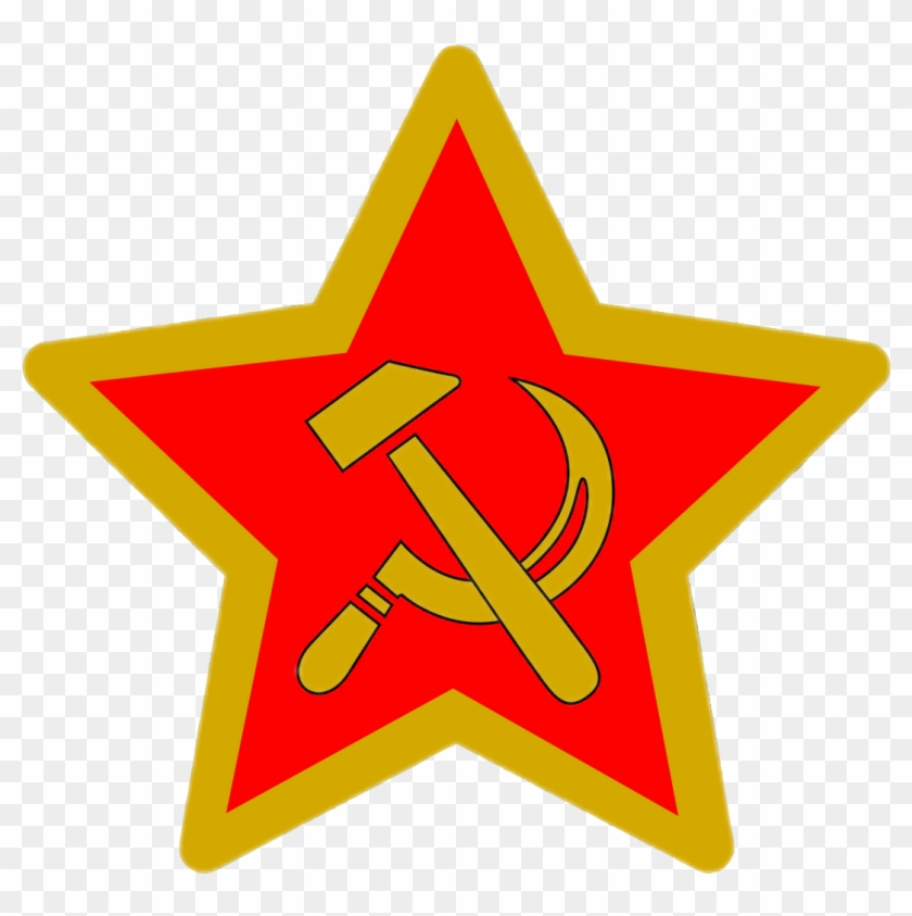 Soviet Communism Revolution Redstar Hammerandsickle - Soviet Union Png #1320991