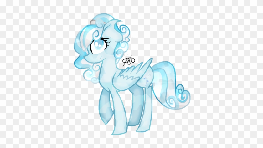 Snowdrop Crystal Pony By Thepegasisterpony - Cartoon #1321088