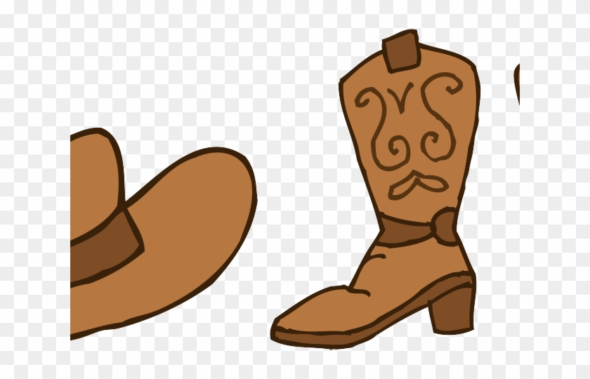 Cowboy Hat Clipart Cowboy Party - Clip Art Cowboy Boots Png #1321138