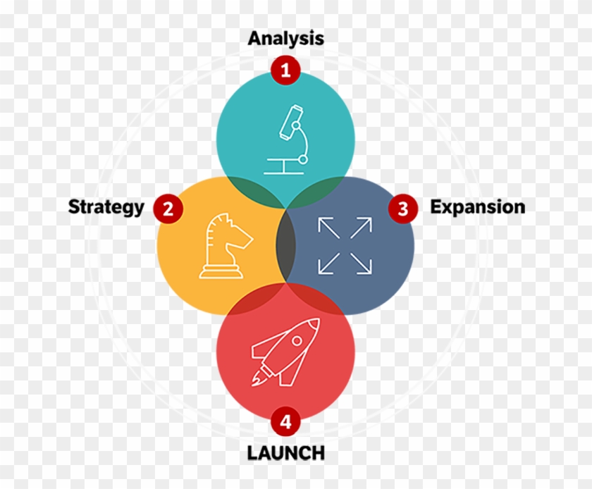 A Diagram Showing The Four Phases Of Affiliate Migration - Circle #1321165