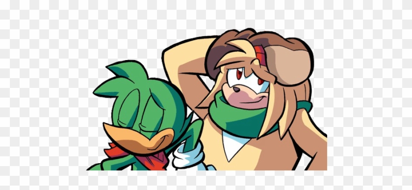 Bark And Bean Are Also A Better Duo Than Knuckles/tails - Cartoon #1321186