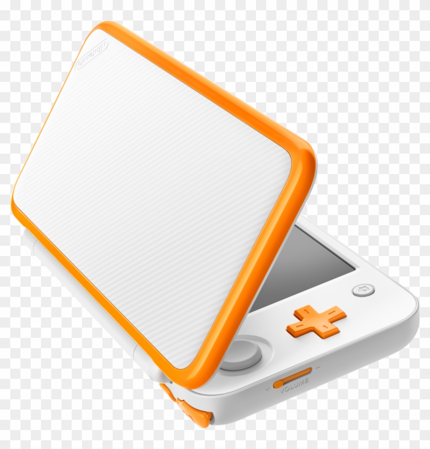 White Orange New Nintendo 2ds Xl To Be Released In - New Nintendo 2ds Xl - White/orange #1321201