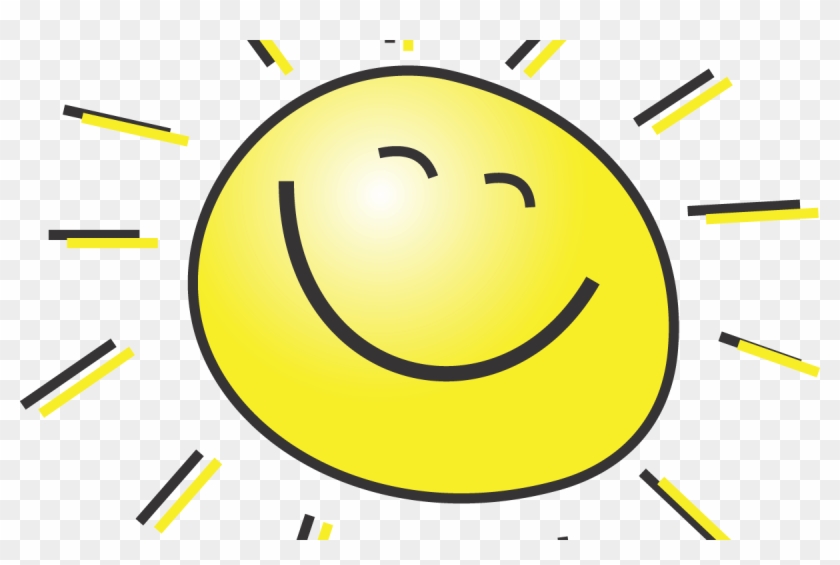 Happy Smiling Sun - Happiness Clip Art #1321237