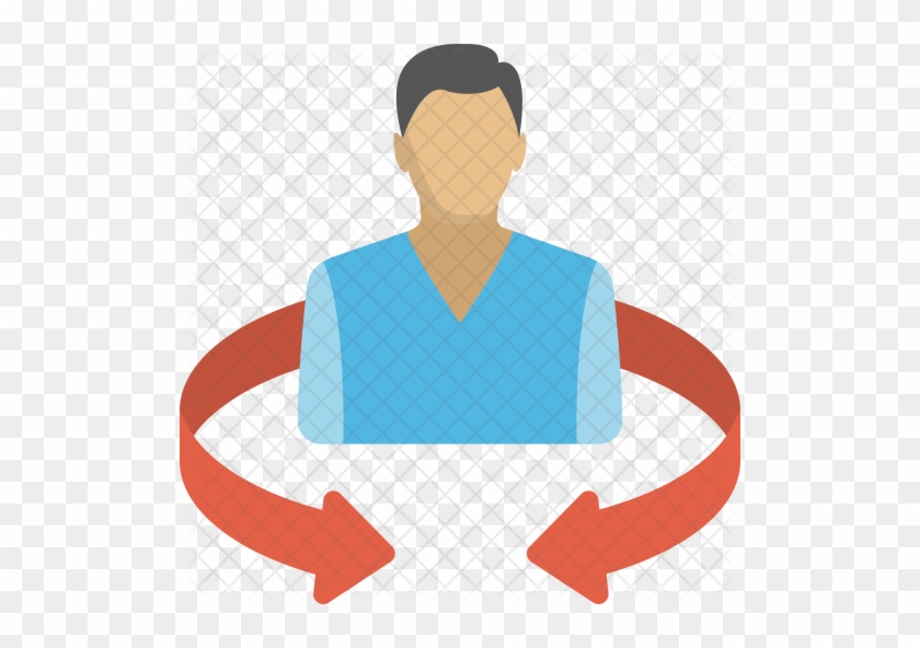 Employee Turnover Icon - Vector Graphics #1321255