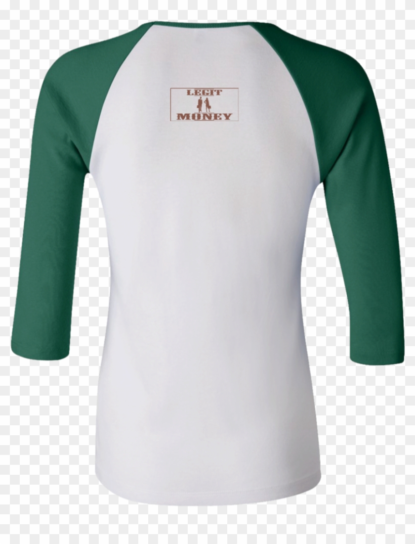 Ladies 3/4 Sleeve Baseball Tee - Ladies 3/4 Sleeve Baseball Tee #1321266