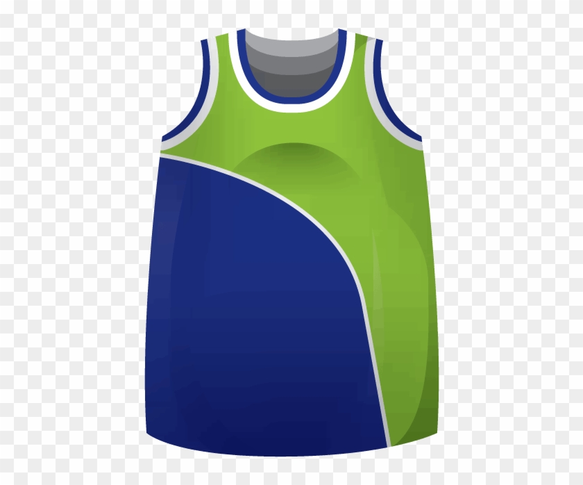Baseline Athletics Vest - Basketball Uniform Blue Green #1321277