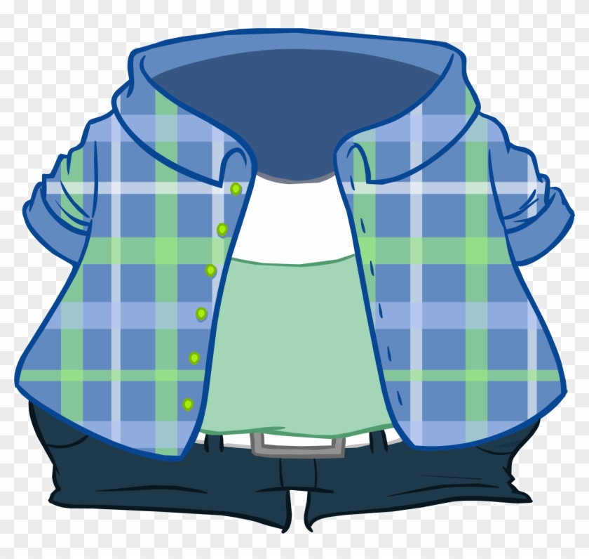 Plaidasaurus Shirt Icon - Camisas De Club Penguin #1321291