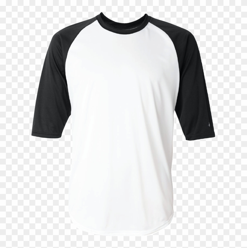 Template Badger 4133 Baseball T-shirt - Badger Sport 3/4 Sleeve Raglan Baseball Performance #1321314