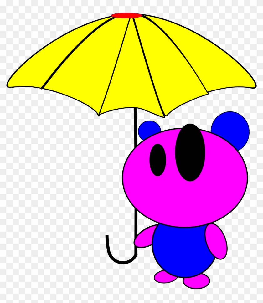 Big Image - Notebook With Bear With Umbrella #1321316