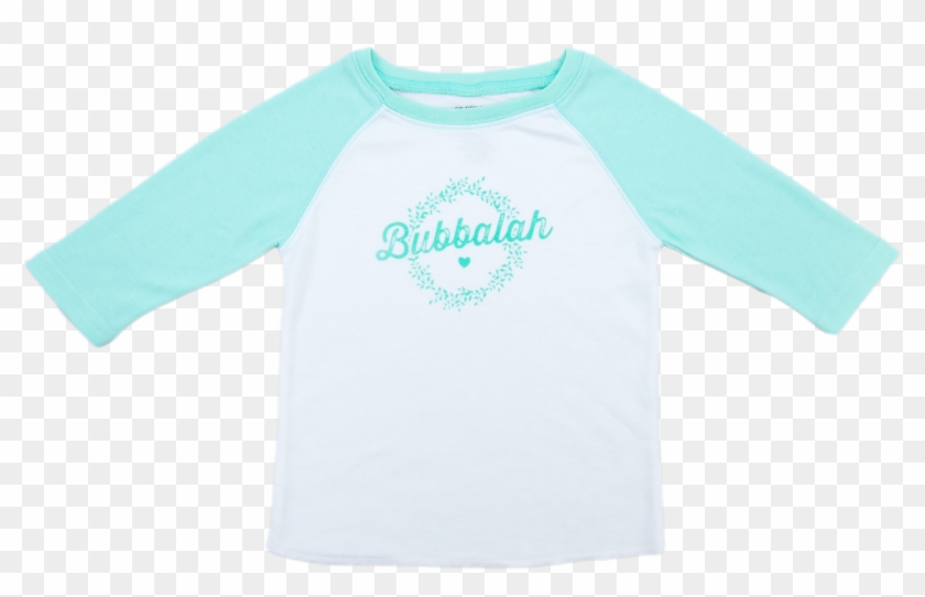 "bubbalah" Mint 2t Baseball Shirt - Active Shirt #1321375