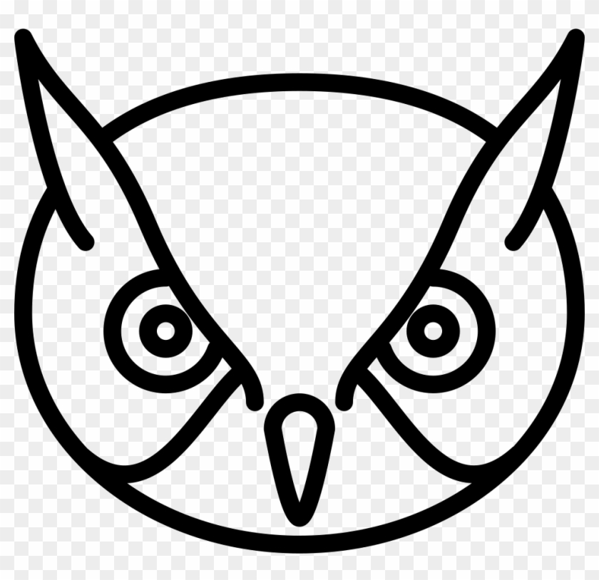 Owl Head Comments - Buho Dibujo Cabeza #1321429